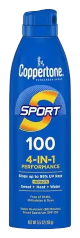 Coppertone Sport 4-in 1 Performance Spray SPF 100