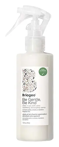 BrioGeo Be Gentle, Be Kind Aloe + Oat Milk Ultra Soothing Fragrance-Free Detangler