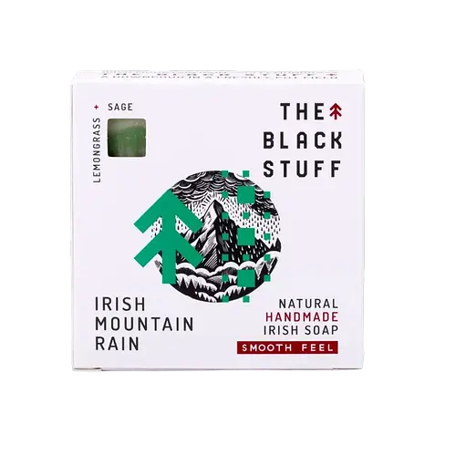 The Black Stuff Irish Mountain Rain Natural Handmade Irish Soap