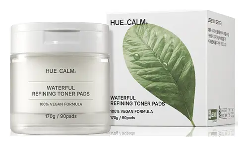 HUE_CALM Waterful Refining Toner Pads