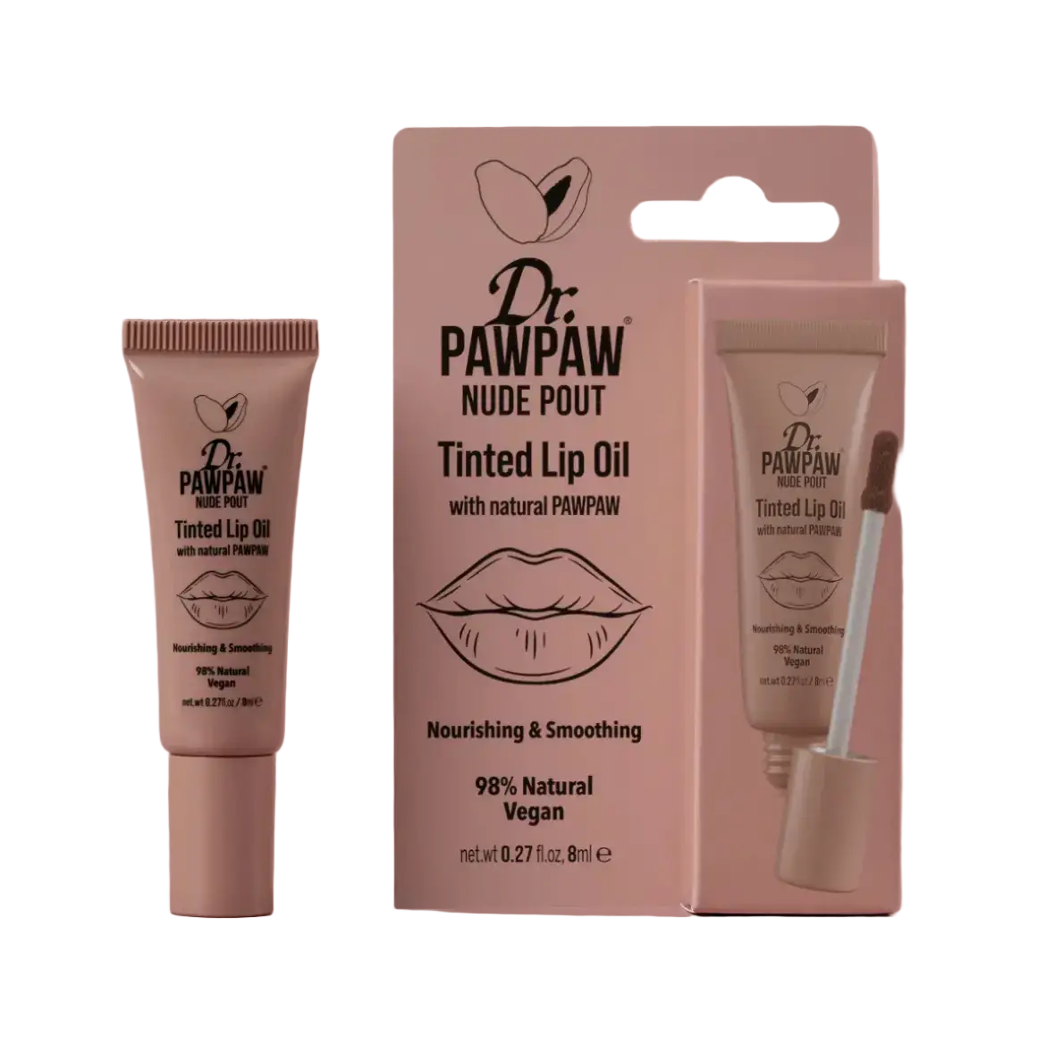 Dr. PAWPAW Tinted Lip Oil Nude Pout