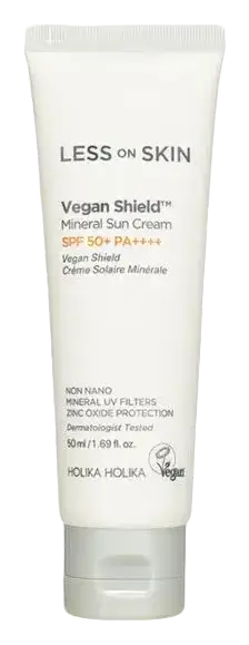 Holika Holika Less On Skin Vegan Shield Mineral Sun Cream SPF 50+