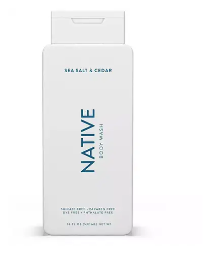 Native Body Wash Sea Salt & Cedar