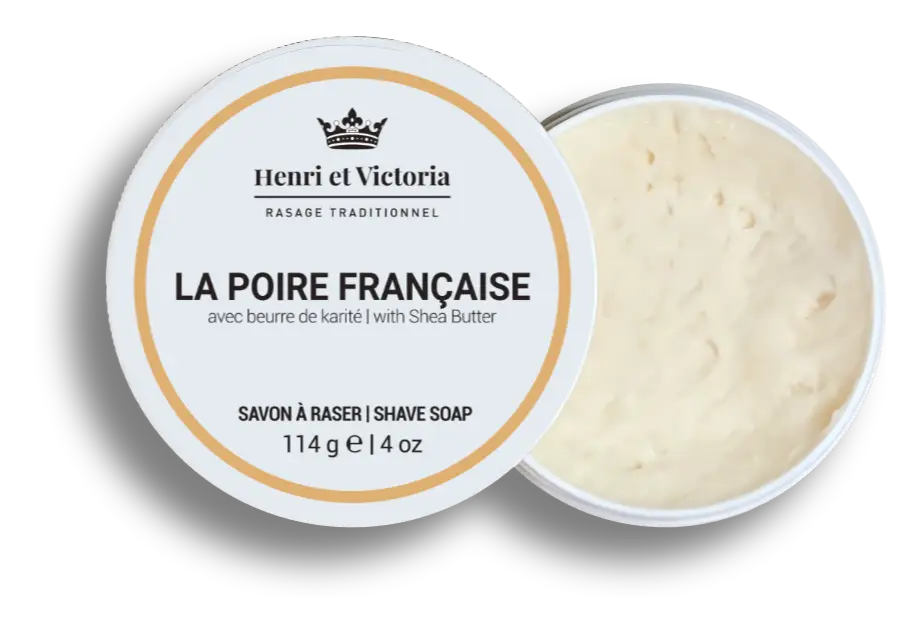Henri Et Victoria Shave Soap Poire