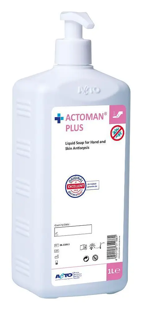 Acto Actoman Plus Liquid Soap For Hand And Skin Antisepsis