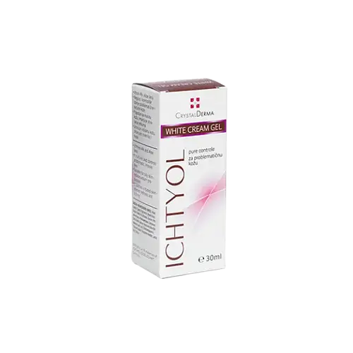 Crystal Derma Ichtyol White Cream Gel