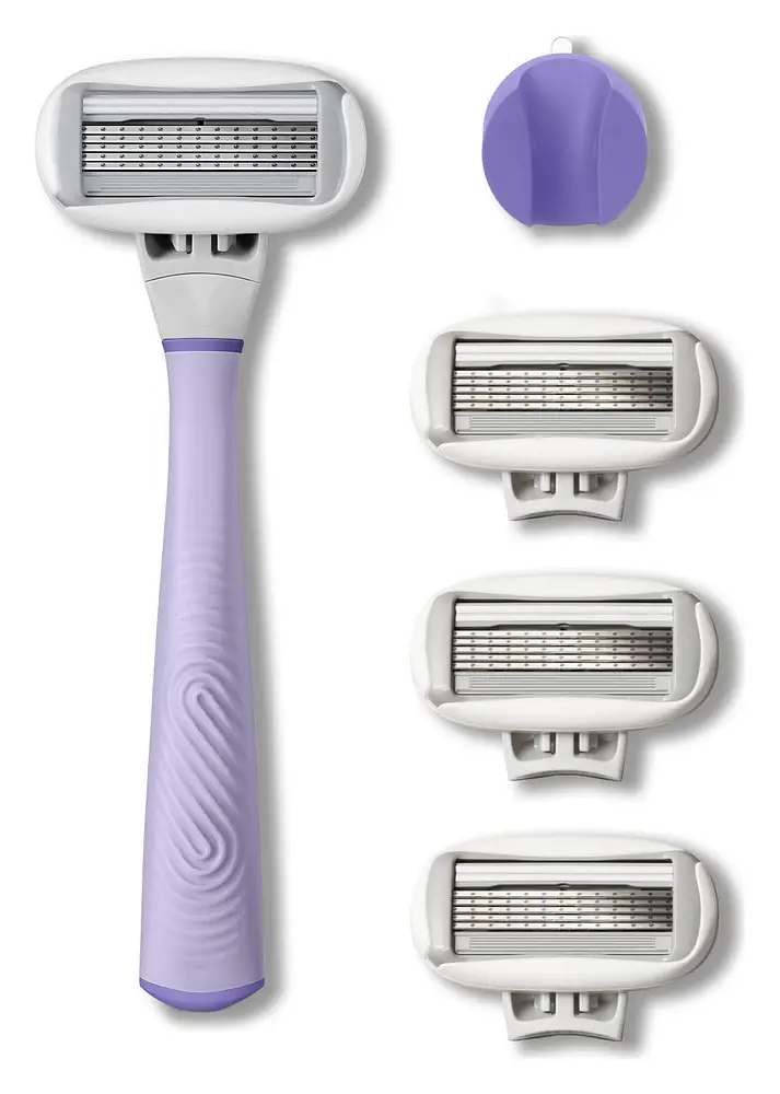 Flamingo 5-Blade Razors for Women Lilac