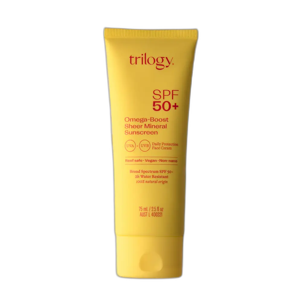 Trilogy SPF 50+ Omega-Boost Sheer Mineral Sunscreen