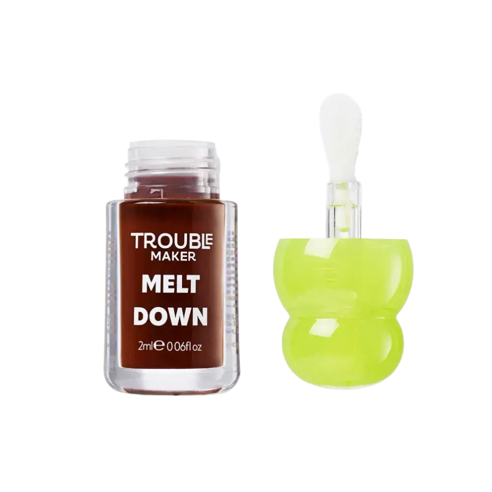 Trouble Maker Melt Down Lip Oil Snapper Brown