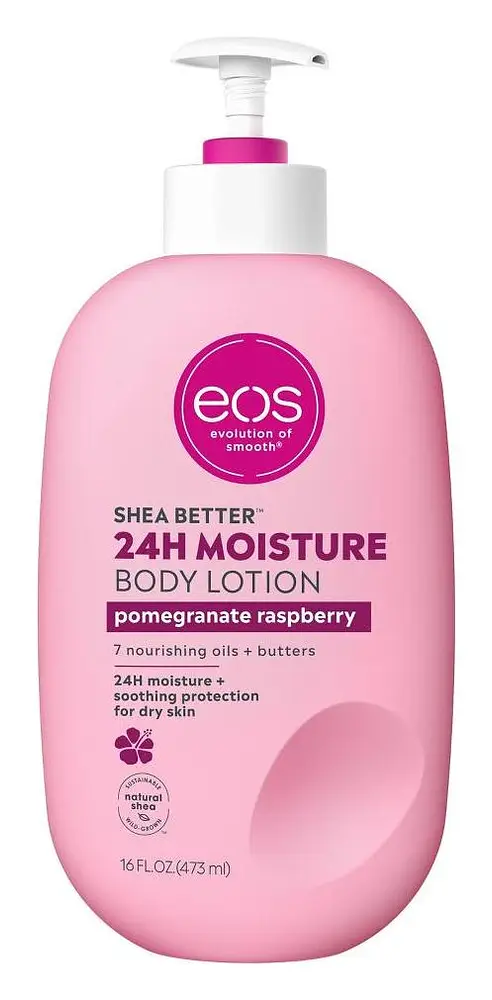 EOS Shea Better Moisture Body Lotion Pomegranate Raspberry