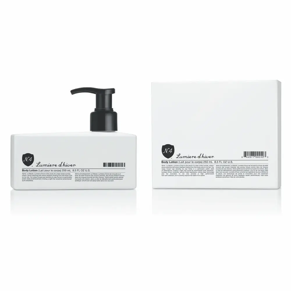 Number 4 Hair Care Lumiere D’Hiver Body Lotion
