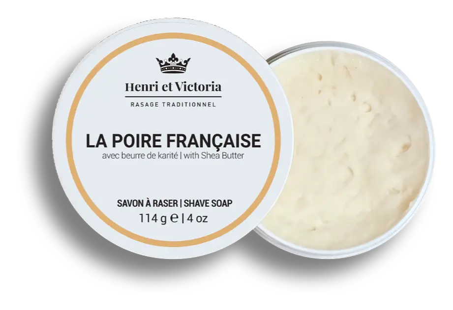 Henri Et Victoria Shave Soap Poire