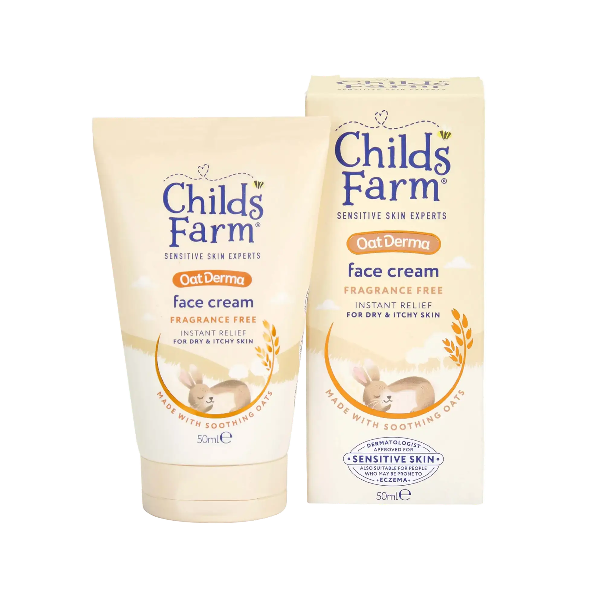 Childs Farm OatDerma Fragrance Free Face Cream