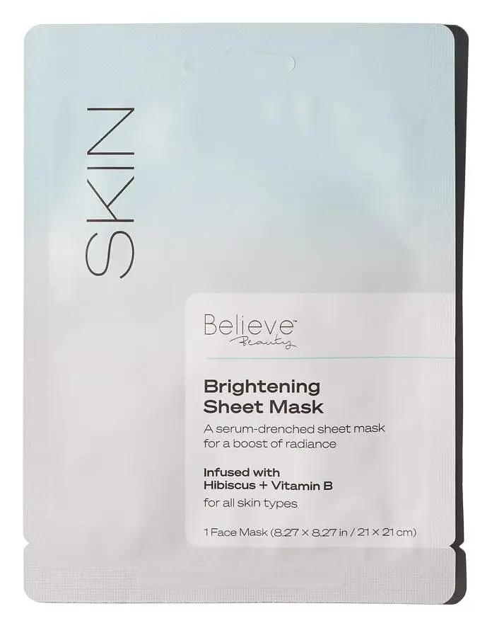Believe Beauty Brightening Sheet Mask