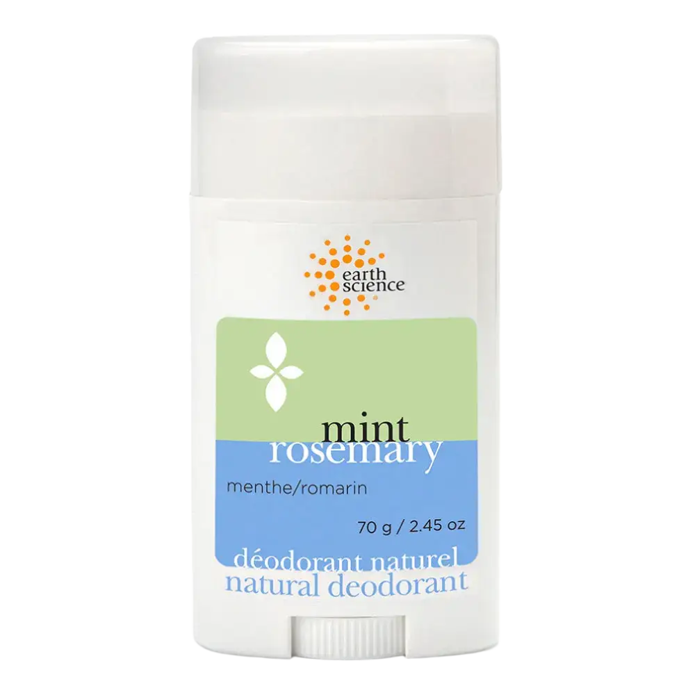 Earth Science Naturals Natural Deodorant Mint Rosemary