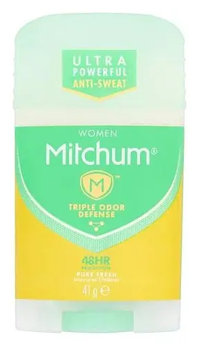 Mitchum Women's Triple Odor Defense Antiperspirant & Deodorant Stick - Pure Fresh