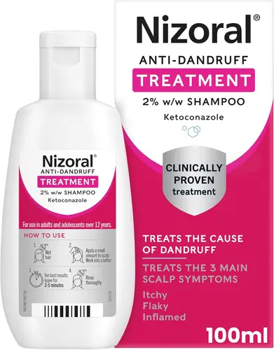 Nizoral Anti Dandruff Treatment With 2% Ketoconazole UK