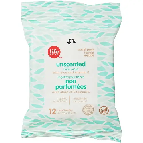 Life Baby Wipes Unscented