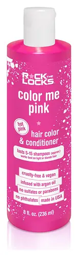 Rock The Locks Hair Color & Conditioner Color Me Pink