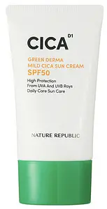 Nature Republic Green Derma Mild Cica Sun Cream SPF 50