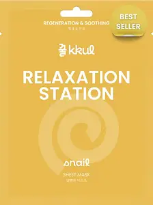 Kkul Relaxation Station Snail Sheet Mask