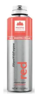 Pacific Shaving Company Colorful Shaving Cream Red