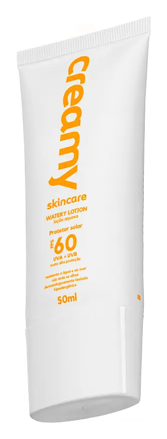 Creamy Protetor Solar FPS 60 Watery Lotion