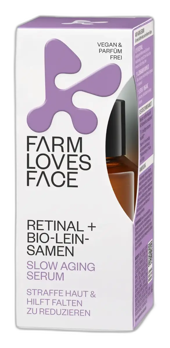 Farm Loves Face Retinal + Bio-Leinsamen Slow Aging Serum