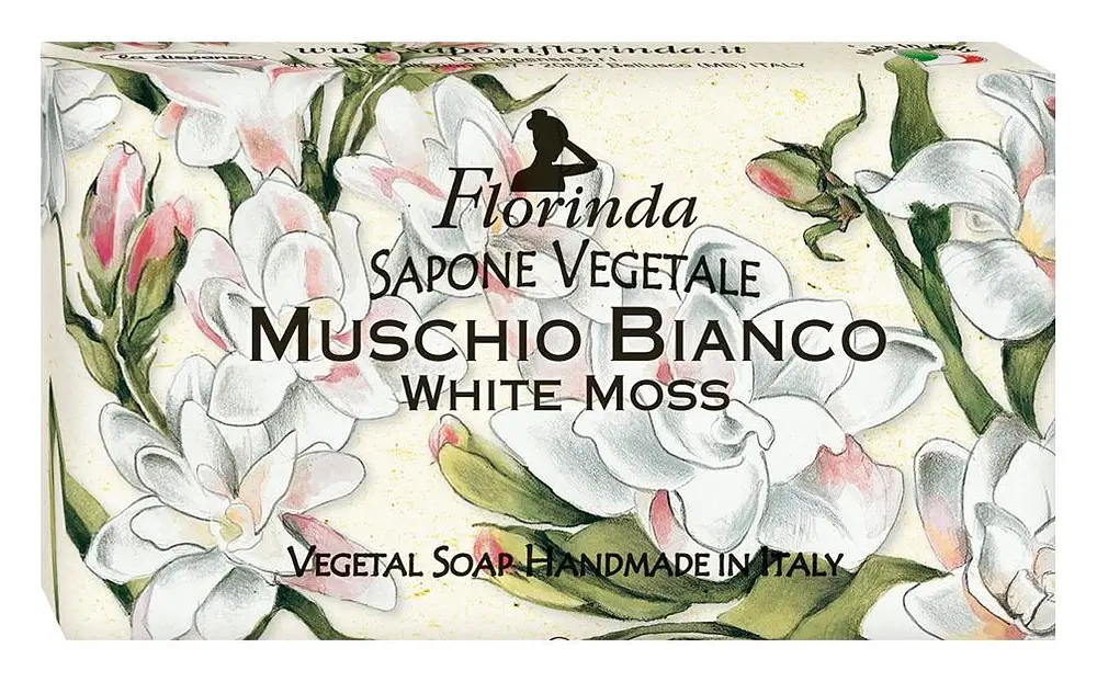 Florinda White Moss Vegetal Soap