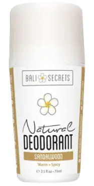 Bali Secrets Natural Deodorant Sandalwood