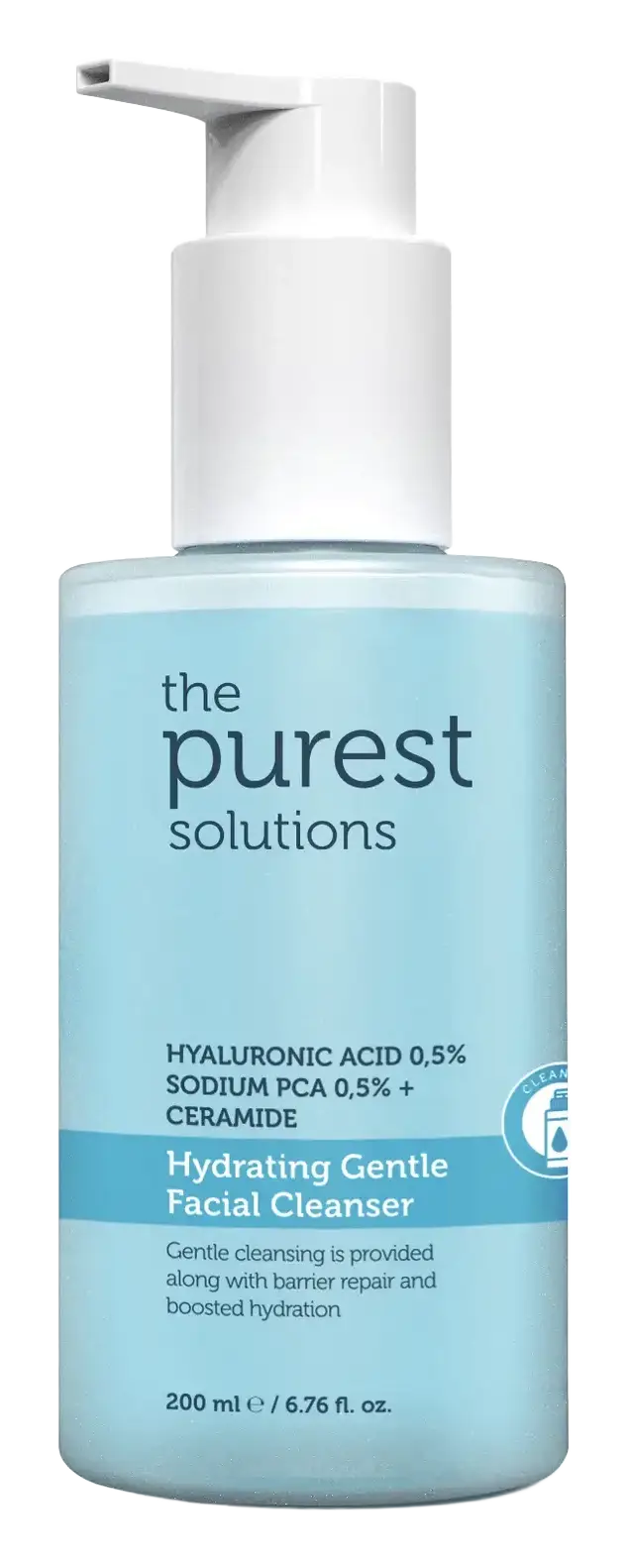 The Purest Solutions Hyaluronic Acid Hydrating Gentle Facial Cleanser Gel