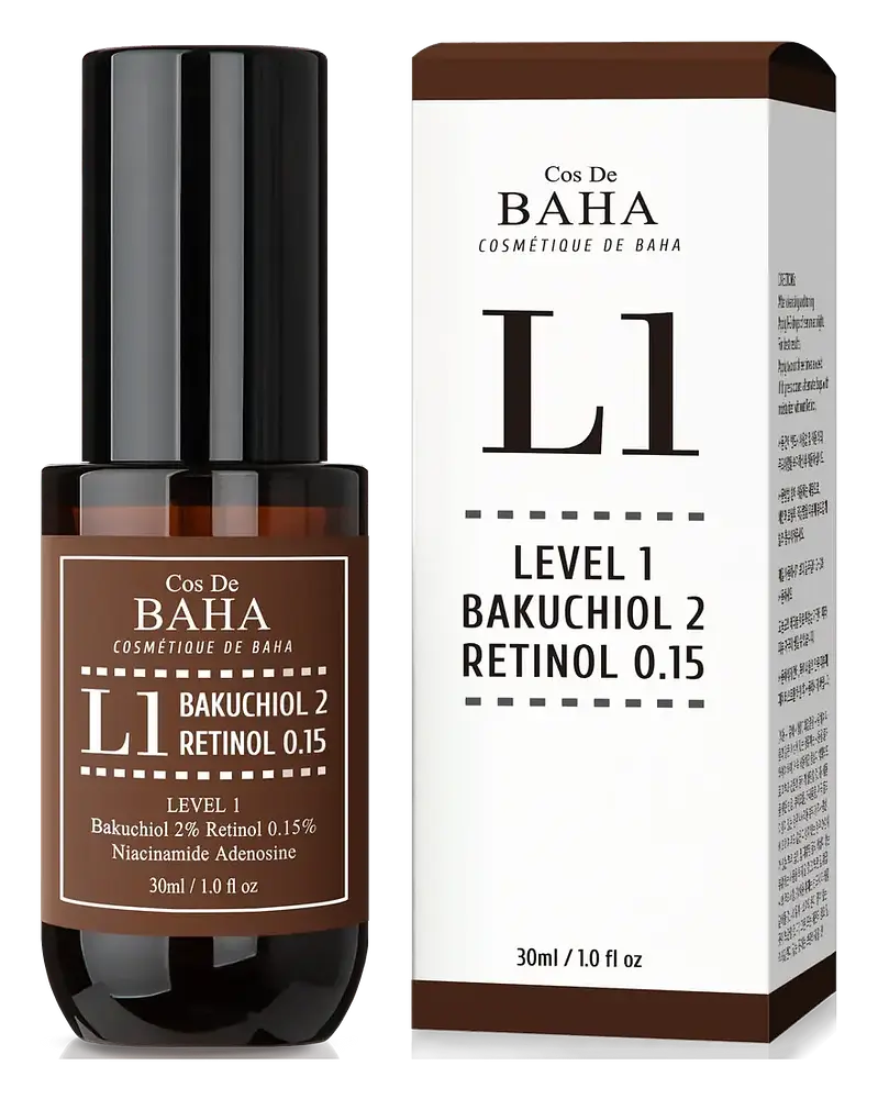 Cos De BAHA L1 Bakuchiol 2% + Retinol 0.15% Serum