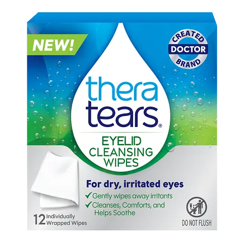 TheraTears Eyelid Cleansing Wipes