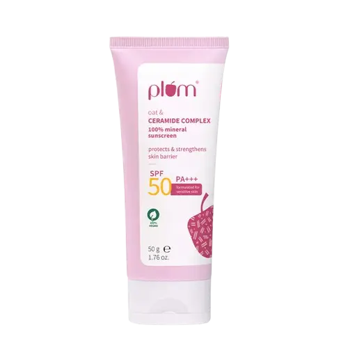 Plum Goodness Oat & Ceramide Complex 100% Mineral Sunscreen SPF 50