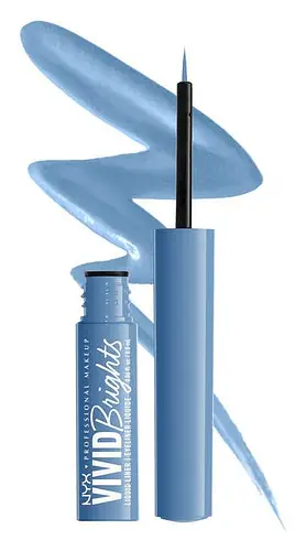 NYX Cosmetics Vivid Brights Colored Liquid Eyeliner 05 - Cobalt Crush