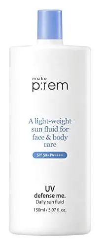 Make p:rem UV Defense Me Daily Sun Fluid SPF50+/PA++++