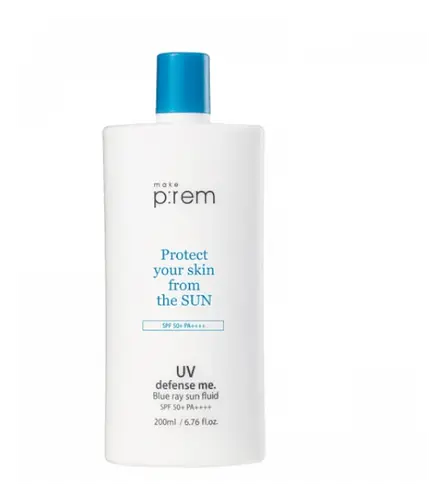 Make p:rem UV Defense Me Blue Ray Sun Fluid SPF 50+ PA++++