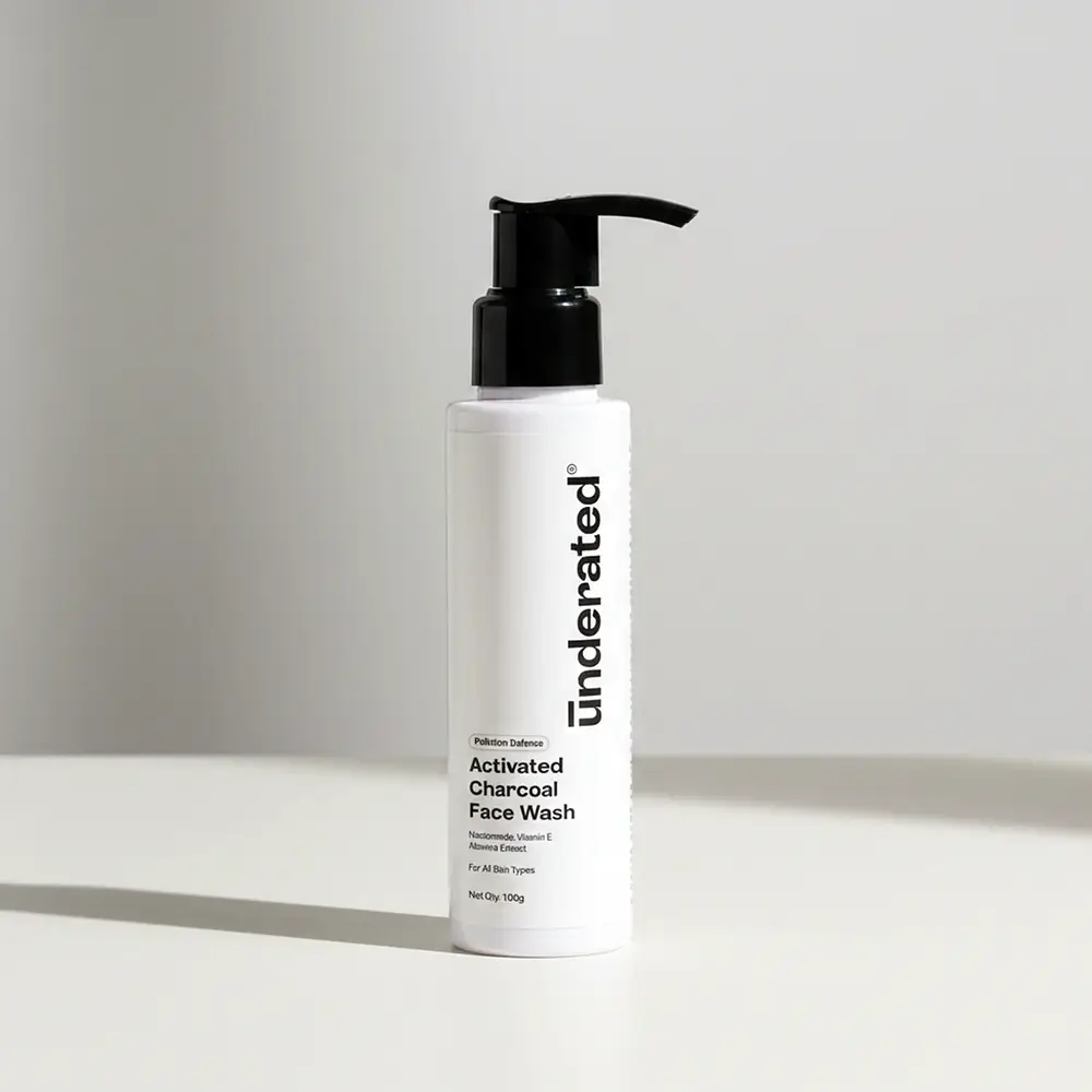 Underated Activated Charcoal Face Wash