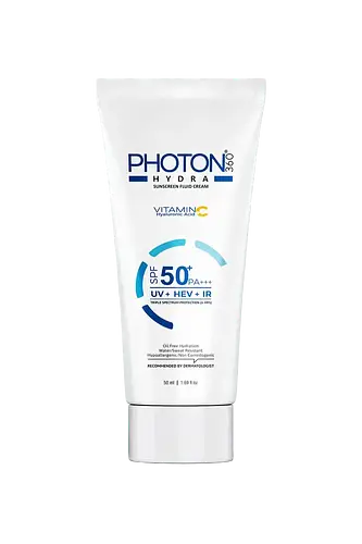 Aclaris Photon 360 Hydra Sunscreen Fluid Cream SPF 50+ PA+++