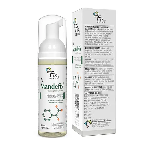 Fixderma Skincare Madefix foaming face cleanser