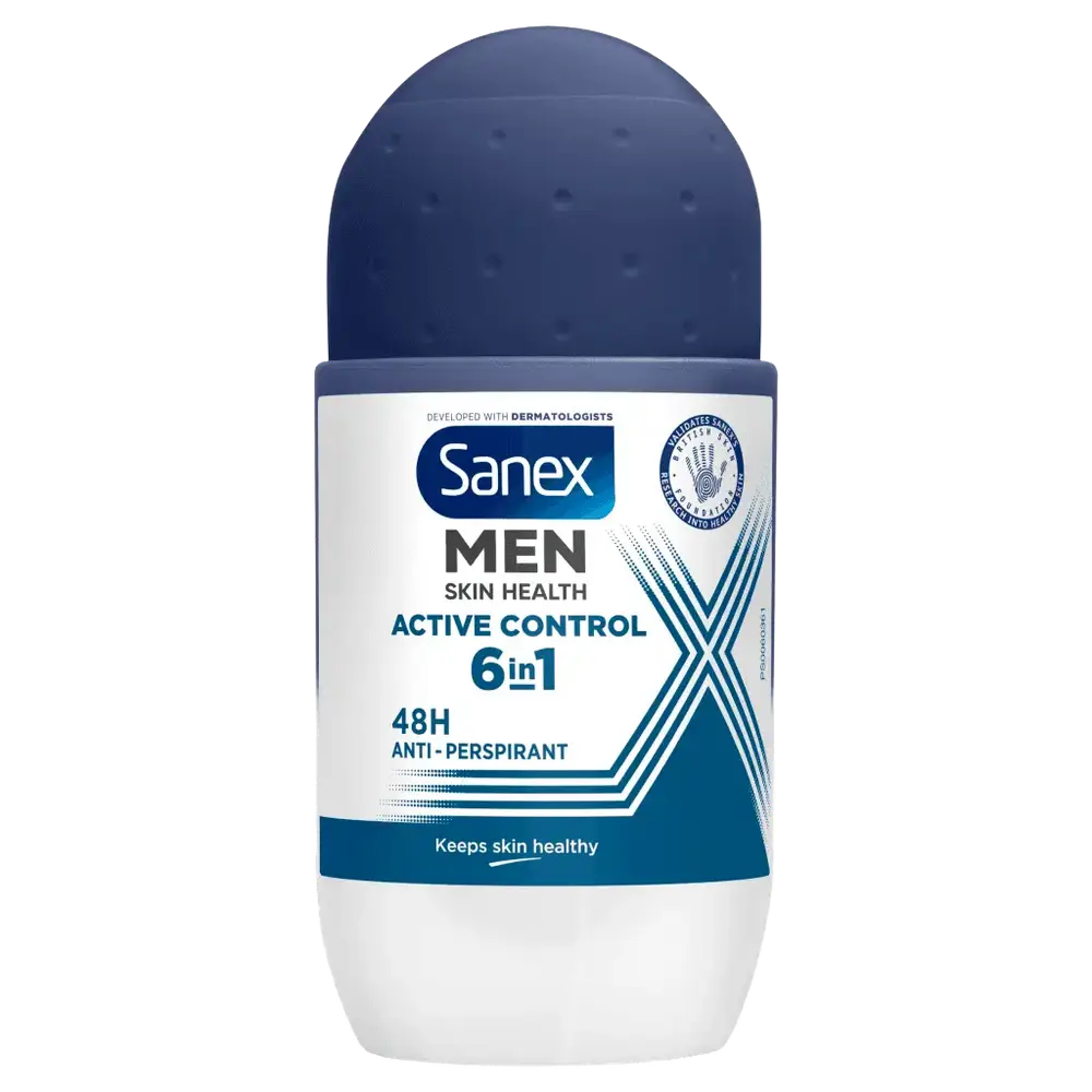 Sanex Men Skin Health Active Control Antiperspirant Roll On