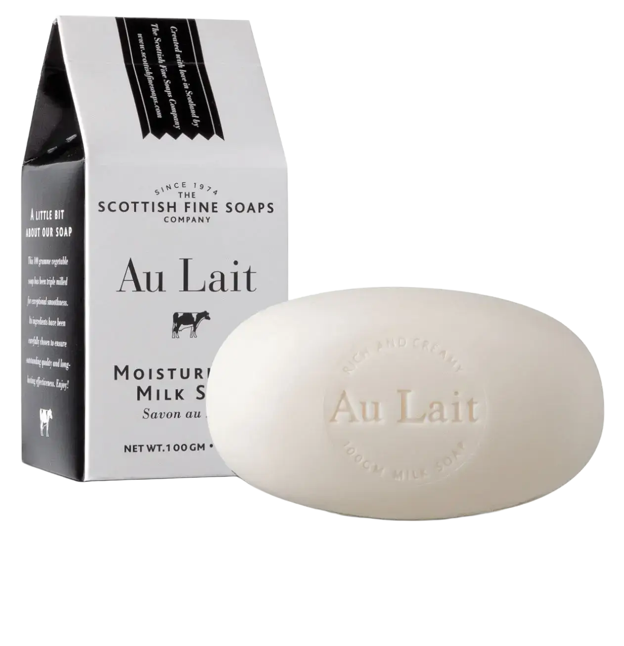 Scottish Fine Soaps Au Lait Cleansing Bar