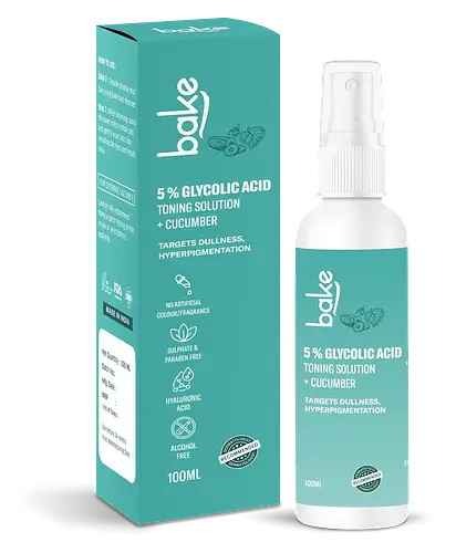 Bake 5% Glycolic Acid Toning Solution