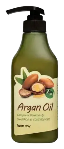 Farm Stay Argan Oil Complete Volume Up Shampoo & Conditioner