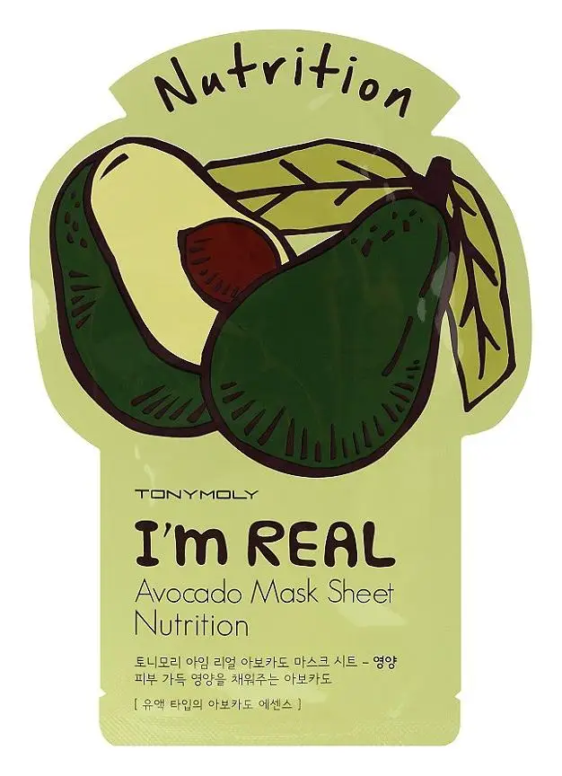 TONYMOLY I'm Real Sheet Mask Avocado