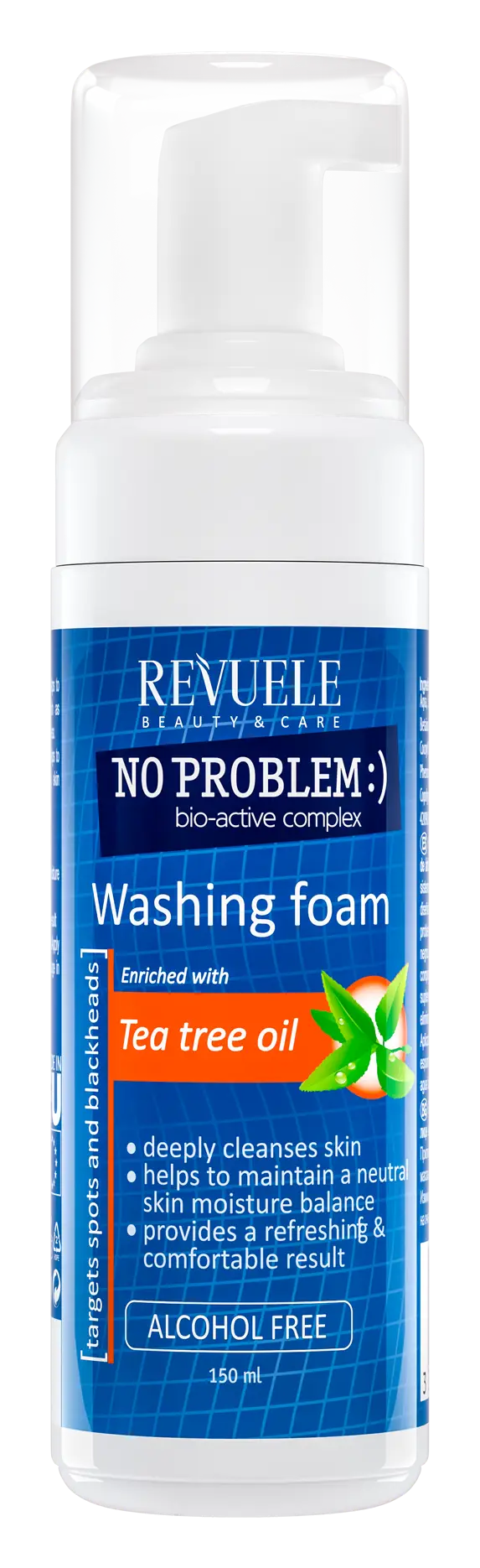 Revuele No Problem Washing Foam With Tea Tree Oil