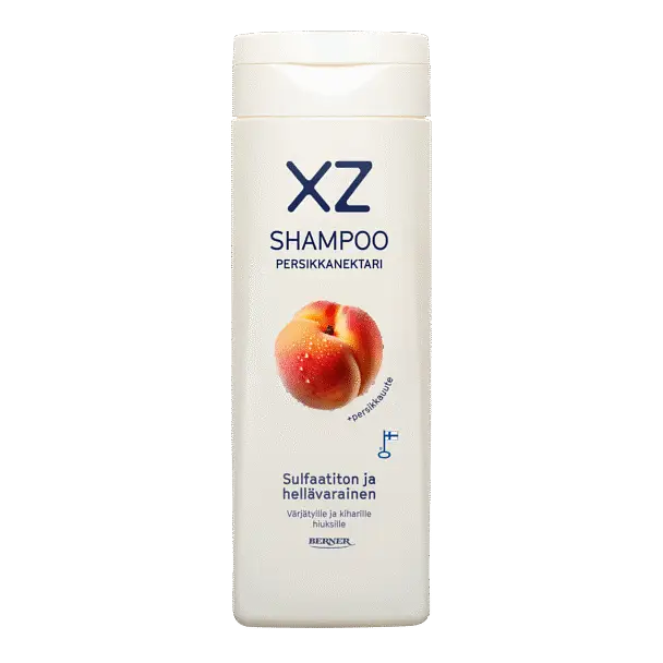 XZ Persikkanektari Sulfaatiton Shampoo