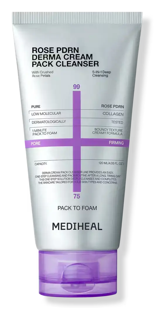 Mediheal Rose PDRN Derma Cream Pack Cleanser