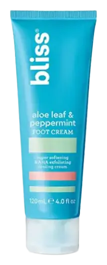 Bliss Aloe Leaf & Peppermint Foot Cream