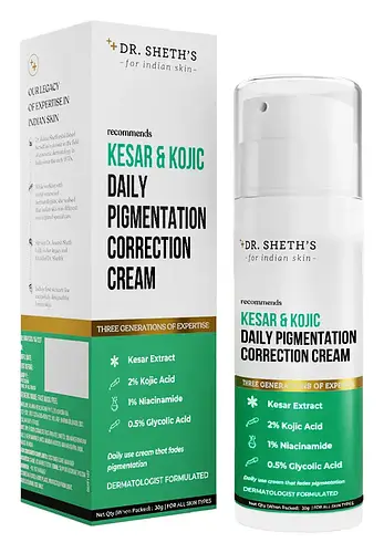 Dr. Sheth's Kesar & Kojic Daily Pigmentation Correction Cream